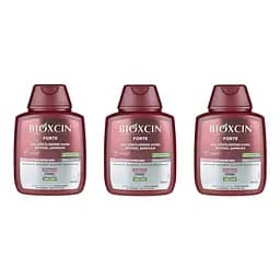 Шампунь проти випадіння волосся Biota Bioxcin (Bioxsine, Біоксин) Forte 3х300 мл - мініатюра 3