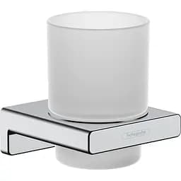 Склянка підвісна Hansgrohe AddStoris Chrome/скло 41749000 хром