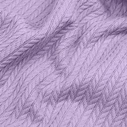 Плед-покривало Cosas Knitted Braid Lavander косичка 75х95 см (Blanket_26Lavander_KnittedBraid_75x95) - мініатюра 4