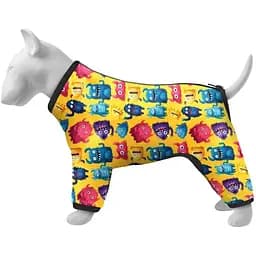 Вітровка для собак Waudog Clothes Мохнаті монстри M35