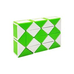 Игра-головоломка "Змейка Рубика" Bambi 192(Green), зеленый