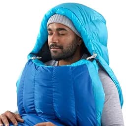 Спальник Sea To Summit Trek -1C/30F Long L лівий Snorkel Blue (1033-STS ASL041172-210202) - мініатюра 4