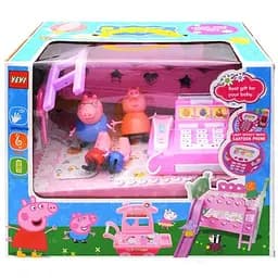 Ігровий набір Свинка Пеппа з сім'єю Bambi YM601A в коробці