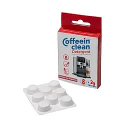 Професійний засіб Coffeein clean DETERGENT (таблетки 2g) для видалення кавових масел блістер 8 таблеток