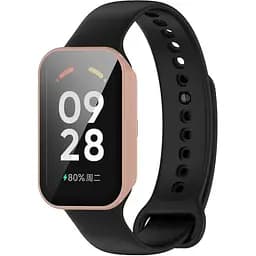 Чохол-накладка DK CDK Пластик Gloss Glass Full Cover для Xiaomi Mi Band 8 Active (015558) (pink) - мініатюра 2