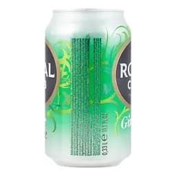 Упаковка напою Royal Club Ginger Ale безалкогольний 7.92 л (0.33 л х 24 шт.) з/б - мініатюра 4