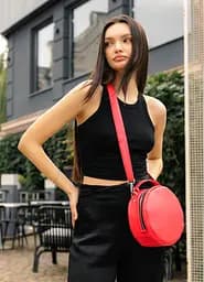 Сумка жіноча Sambag Bale червона 20 х 20 х 10 см (52200017) - мініатюра 4