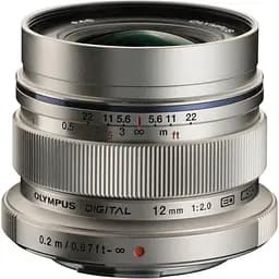Об'єктив Olympus ED 12mm f/2.0 Silver (V311020SE000)
