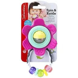 Прорезыватель-погремушка Infantino Цветок (216314_I)