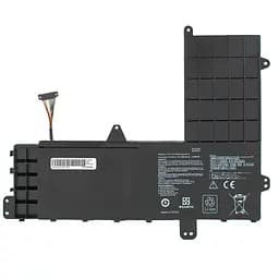 Акумулятор Asus B21N1506 Short Cable (коннектор 3см від края, EeeBook E502MA, E502SA, E502NA, L502MA, L502SA) 7.6V 3400 mAh 26Wh Black