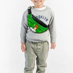 Сумка-бананка майнкрафт "Minecraft"с  принтом ,32х15см,детская,молодежная (00120)