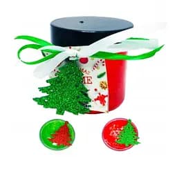 Кристальный слайм Рождественский, лимитированная версия, 125 г, ML100/3