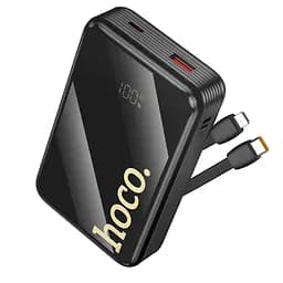 Портативна батарея Powerbank Hoco Q37A Graceful 22.5W+PD20W with two cables 20000mAh Black