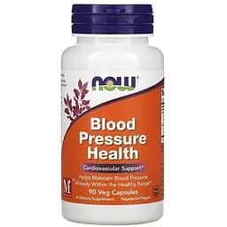 Натуральна добавка Now Blood Pressure Health 90 вегакапсул