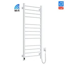 Электрический полотенцесушитель Navin Классик Квадро 500x1200 Sensor с Wi-Fi, правая, белая 12-112033-4880, Белый, Правое, Электронный