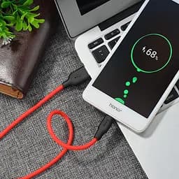 Кабель зарядний силіконовий micro-USB Hoco X21 Silicone - мініатюра 3
