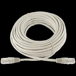 Патч-корд літій UTP RJ45 кат. 5Е 10 м (сірий)