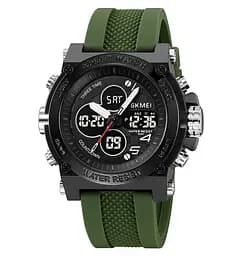 Часы мужские наручные спортивные Skmei 2065 (Зеленый)