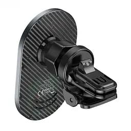 Автотримач із бездротовою зарядкою Hoco CA91 Magic Car Wireless Charger (753465) [64185] - мініатюра 2