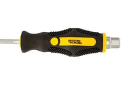 Викрутка ударна шліцева плоска Mastertool SL5 x 75мм HEX 49-6575 - мініатюра 4