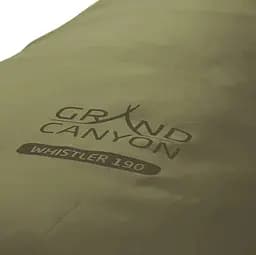 Спальний мішок Grand Canyon Whistler 190 13°C Capulet Olive Left (340018) (DAS302053) - мініатюра 8