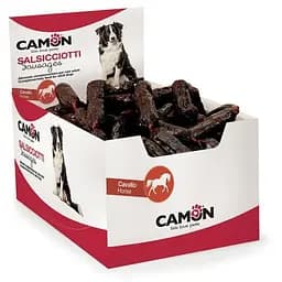 Ласощі Camon для собак, cосиски з конинею, 200 шт