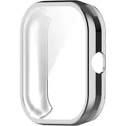 Чохол-накладка DK для Xiaomi Redmi Watch 4 Silicone Face Case (silver)