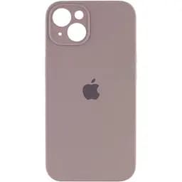 Чохол Epik Silicone Case Full Camera Protective (AA) для Apple iPhone 14 (6.1) Сірий/Lavender
