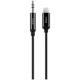 Кабель Ttec 3.5 мм - Lightning (M/M), 1 м, Black (2DK42S)