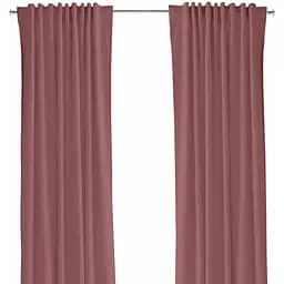 Шторы на кухню и комнату Cosas Blueberry 180х260 см 2 шт вишня (Curtains_Cherry_180x260)