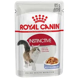 Вологий корм для дорослих кішок Royal Canin Instinctive шматочки в желе 85 г