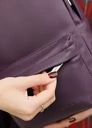 Жіночий рюкзак Sambag Brix Classic оксамитовий 35 х 25 х 12 см (14511022) - мініатюра 5