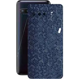 Захисна плівка StatusSKIN для Asus ROG Phone 3 ZS661KS Корпус Вініл Соти сині - мініатюра 1