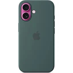 Чохол Apple Silicone Case with MagSafe для iPhone 16 Lake Green (MYY83ZM/A) [116207] - мініатюра 3