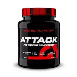 Передтренувальний комплекс Attack, 416 грам Тропічні фрукти Scitec Nutrition vit0000147