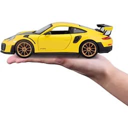 Ігрова автомодель Maisto Porsche 911 GT2 RS 1:24 (31523 yellow) - мініатюра 10