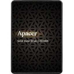 Твердотельный накопитель SSD Apacer 480Gb, AS340X, SATA3, 2.5", 3D TLC, 550/520 МБ/с teh0019816