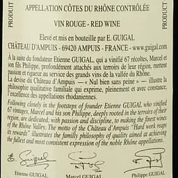 Вино E.Guigal Cotes-du-Rhone Rouge, червоне, сухе, 14%, 0,75 л (8000015291770) - мініатюра 3