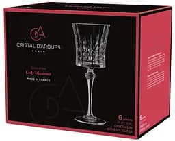 Набір келихів Cristal d'Arques Paris Lady Diamond, 6х270 мл (6672177) - мініатюра 8