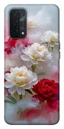 Чохол Demsky Red and white smoke для Oppo A54 4G
