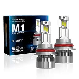 Комплект світлодіодних ламп Infolight M1 Dual Canbus 9004 55W