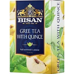 Чай зеленый Bisan Green Tea with Quince 80 г