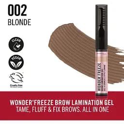 Гель для ламінування брів Rimmel Wonder'Freeze №002 Blonde - мініатюра 4
