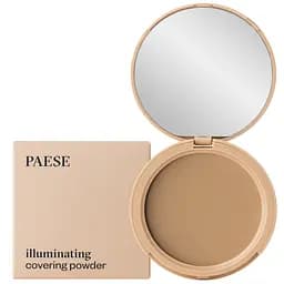 Пудра компактна Paese Illuminating Covering Powder відтінокує зі світловідбиваючими частинками відтінок 2C (Natural) 9 г - мініатюра 2