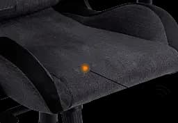 Геймерське крісло GT Racer чорне з темно-сірим (X-8005 Dark Gray/Black Suede) - мініатюра 7
