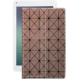 Чохол StatusCASE з екошкіри для планшету Sigma Tab A103 Коричневий ромб