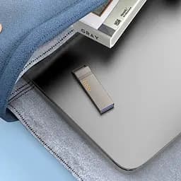 USB флеш накопичувач Hoco UD13 256GB USB 3.2 металевий сірий - мініатюра 5
