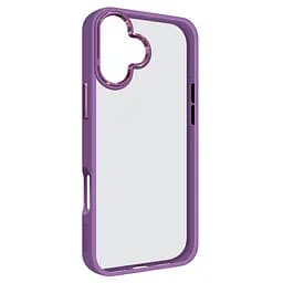 Чехол для Apple iPhone 16 Plus, UNIT2, фиолетовый, ударопрочный, прозрачный противоударный чехол-накладка из TPU и поликарбоната (PC), с защитными бортиками, защита всего корпуса от ударов и царапин, ArmorStandart (ARM78754)