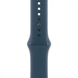 Смарт-годинник Apple Watch SE 2 GPS 44mm Silver Aluminium Case with Storm Blue Sport Band S/M (MREC3) - мініатюра 3