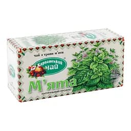 Чай Карпатський чай Мята и ромашка в пакетиках 20 шт. (772205) - мініатюра 2